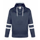 Adult Pullover Hockey Lace Hooded Sweatshirt