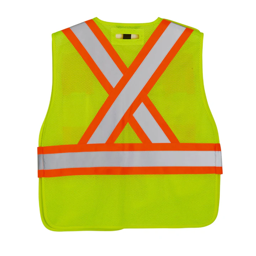 Patrol - Mesh Hi-Vis 5 Point Tear Away Vest - One Size