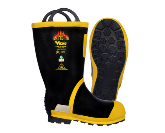 Viking Firefighter Felt Lined Rubber Boots