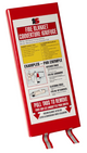 FIBERGLASS FIRE BLANKET AND CABINET