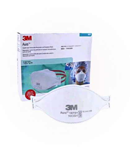3M 1870+ Aura N95 Surgical Respirator (440/Case)