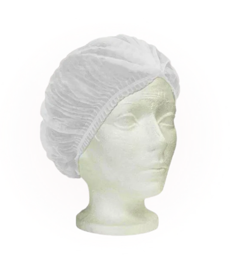 24" Disposable Bouffant Caps (1000 Hair Nets/Case)