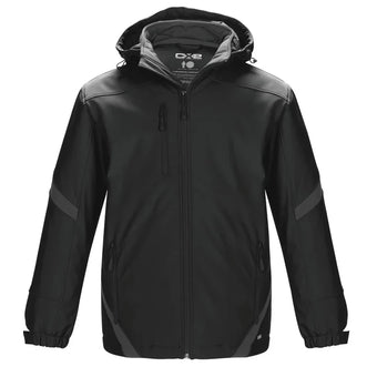 compare product Typhoon - Men's Insulated Softshell Jacket w/ Detachable Hood