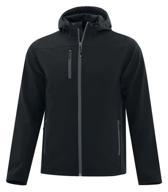 compare product COAL HARBOUR® EVERYDAY HOODED WATER REPELLENT STRETCH SOFT SHELL JACKET. J7605