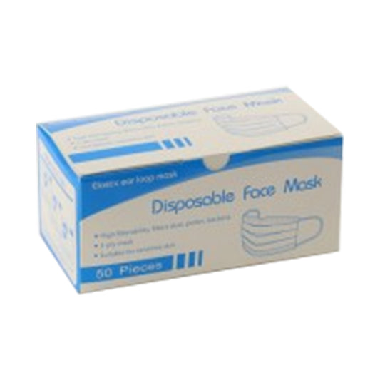 3 Ply Disposable Masks 50 Pack