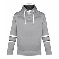 Adult Pullover Hockey Lace Hooded Sweatshirt