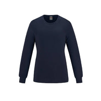 Breeze - Ladies RING SPUN Combed Cotton Long Sleeve Crewneck T-Shirt