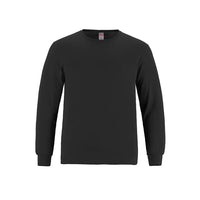 Breeze - Youth RING SPUN Combed Cotton Long Sleeve Crewneck T-Shirt