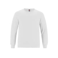 Breeze - Youth RING SPUN Combed Cotton Long Sleeve Crewneck T-Shirt