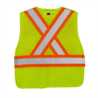 Patrol - Mesh Hi-Vis 5 Point Tear Away Vest - One Size